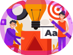 UI/UX Design Services and Global IT Solutions illustration